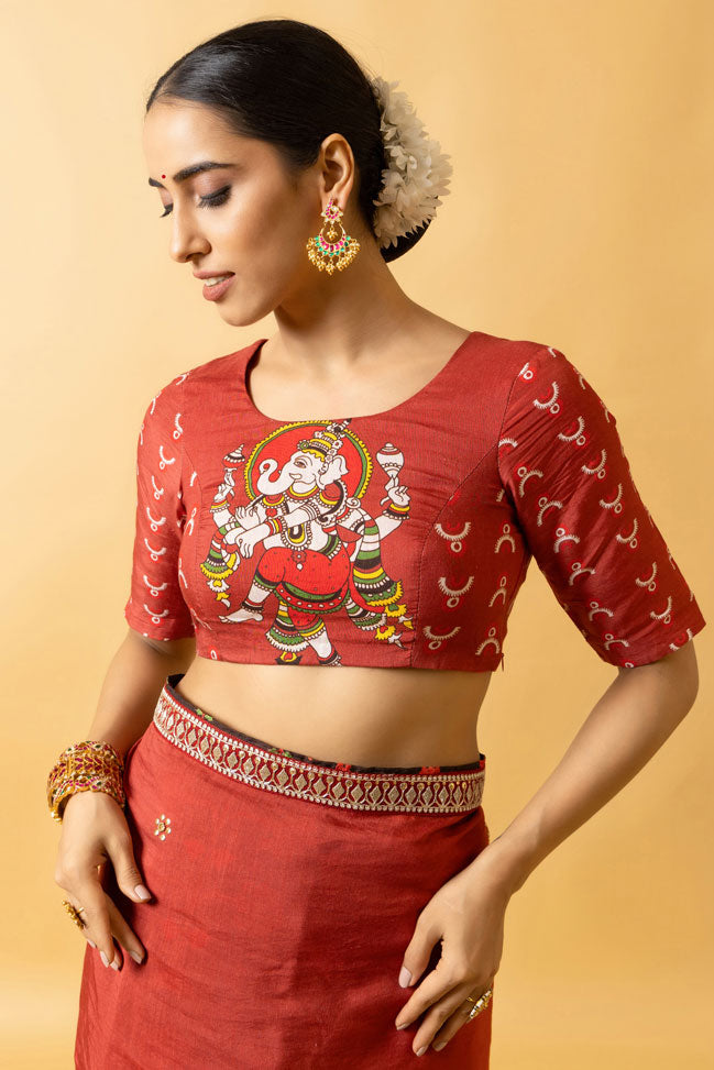 NATYA GANAPATI BLOUSE