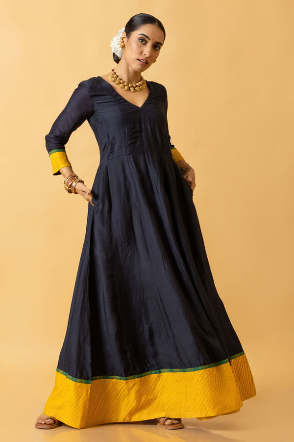 NEEL ANARKALI DRESS