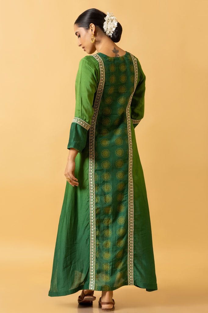 HIRAVA SHADED KAFTAN DRESS