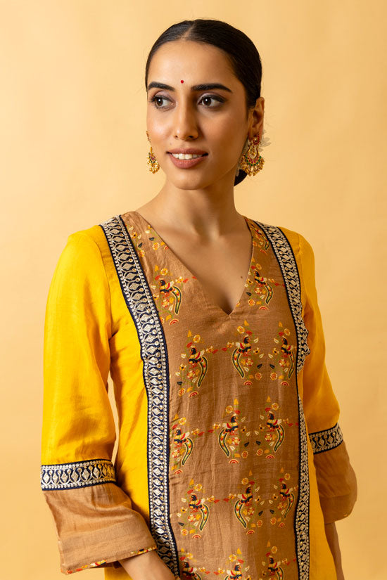 HALDI SHADED KAFTAN DRESS