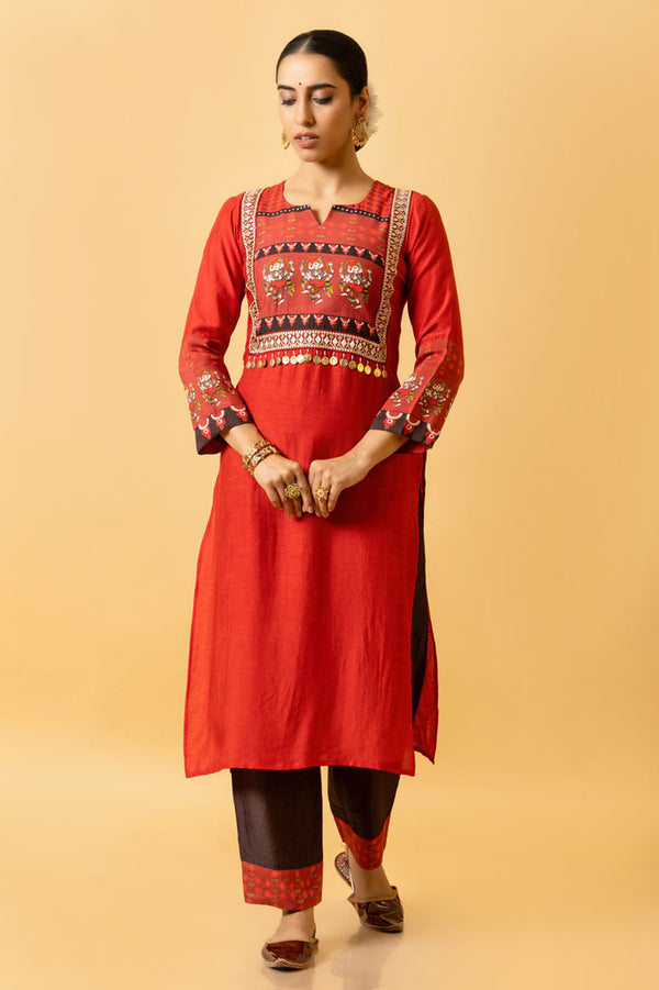 NATYA GANAPATI KURTA PANT SET