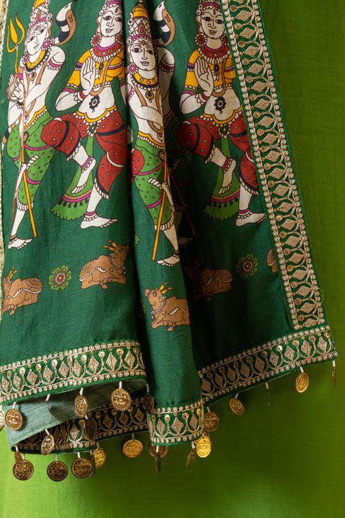LASYA SET OF 3 (top + bottom + dupatta)