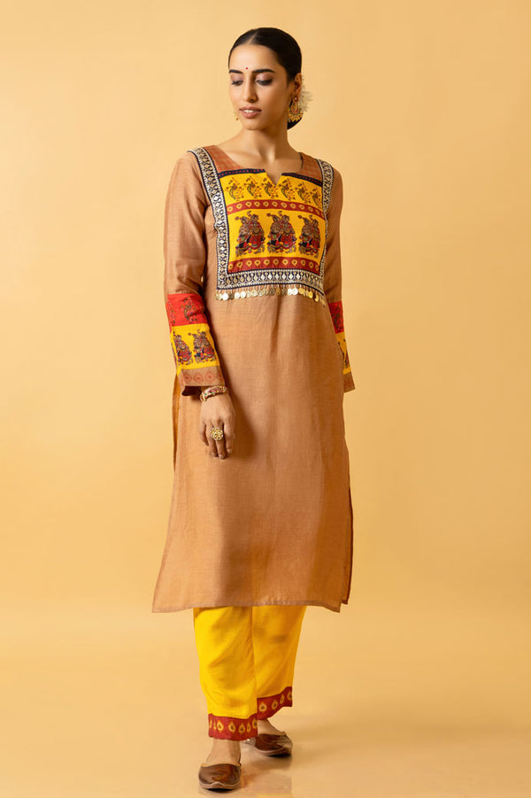 RAS LILA RADHA-KRISHNA KURTA PANT SET