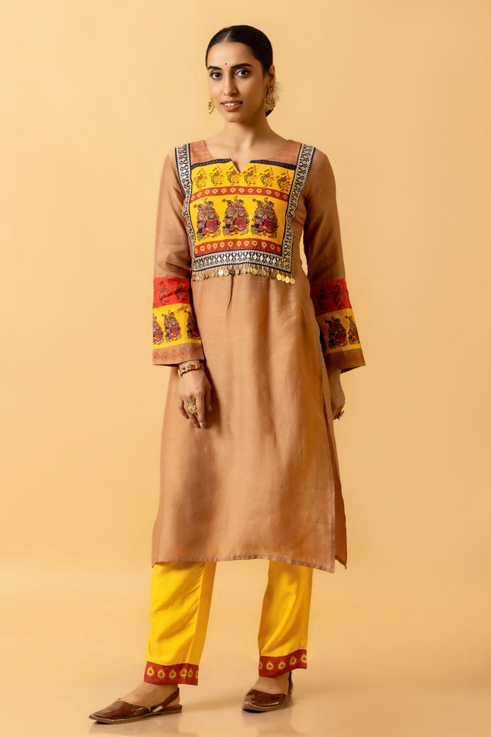 RAS LILA RADHA-KRISHNA KURTA PANT SET