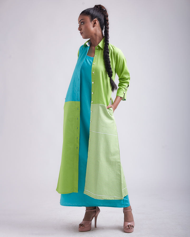 You brighten me up shirt-dress