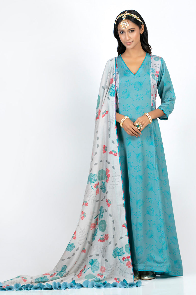 Pappillion Anarkali (set of 2)