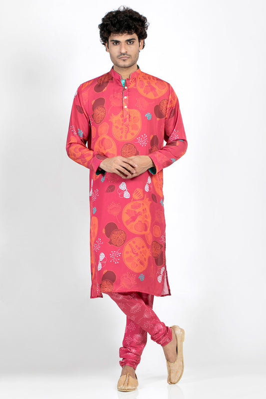 Bird of paradise kurta man