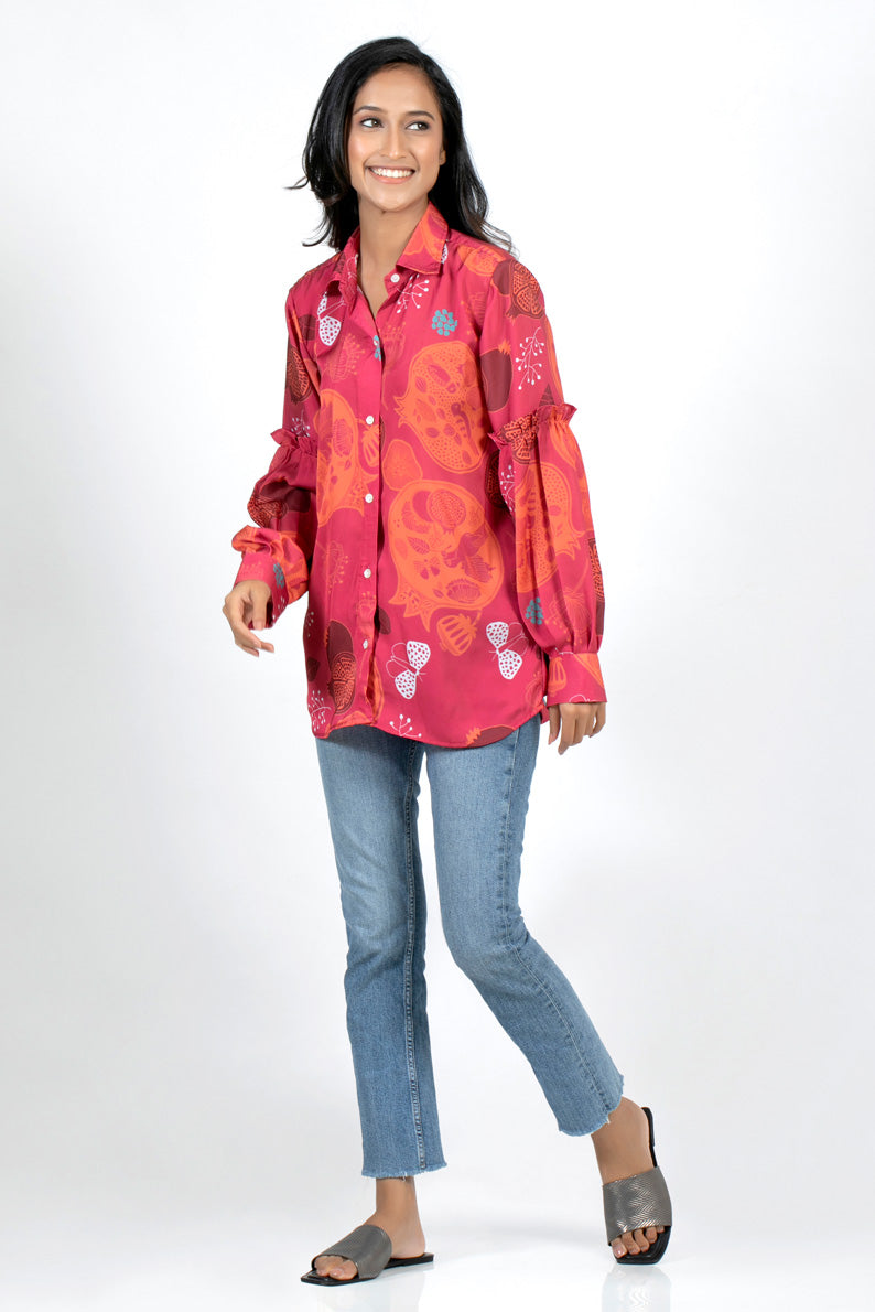 Bird of paradise shirt