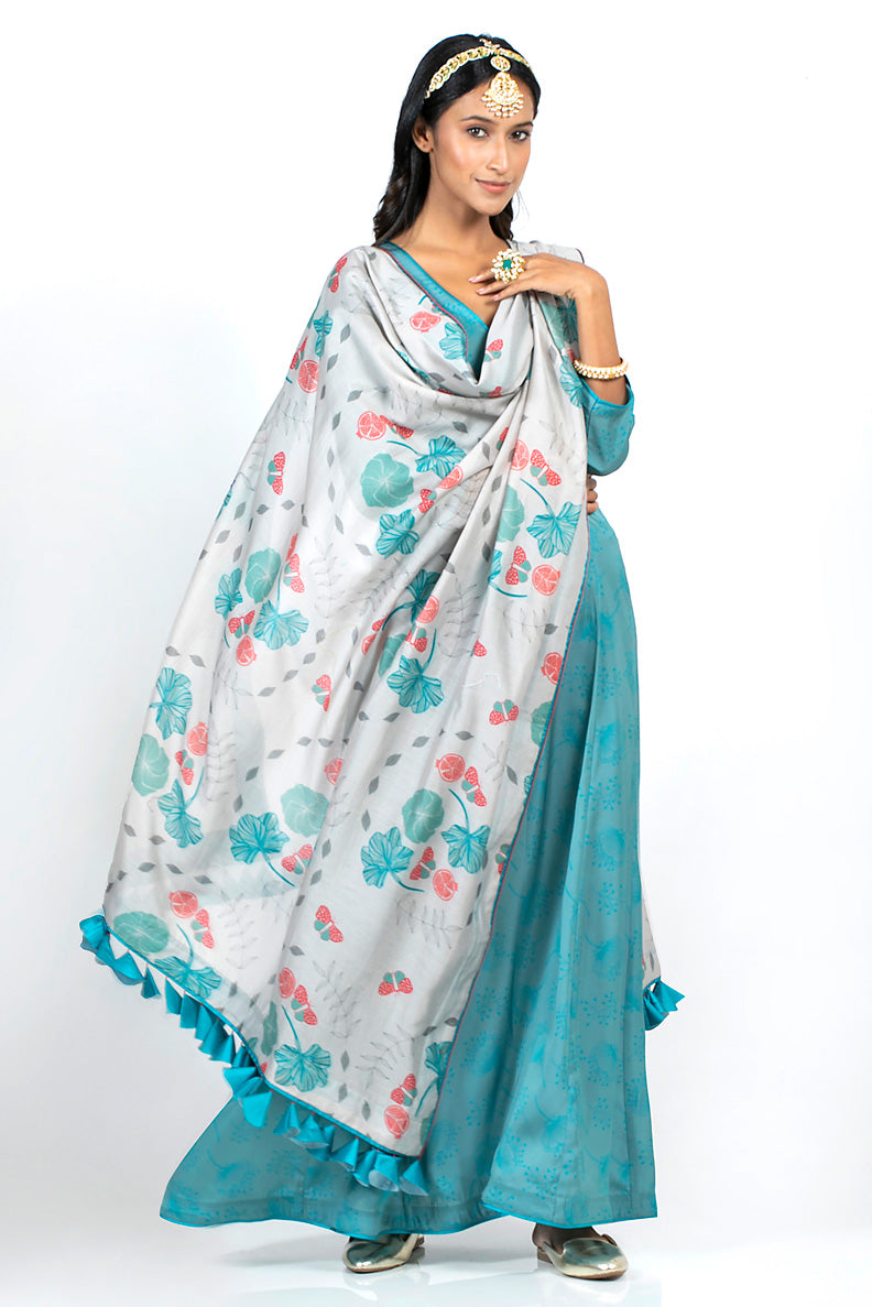 Pappillion Anarkali (set of 2)
