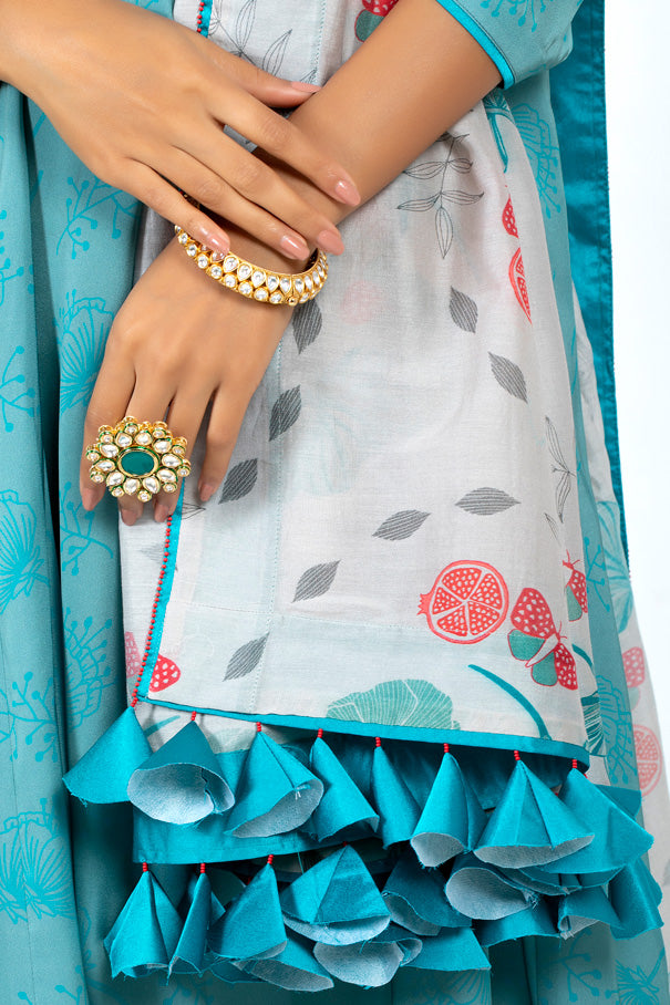 Pappillion Anarkali (set of 2)