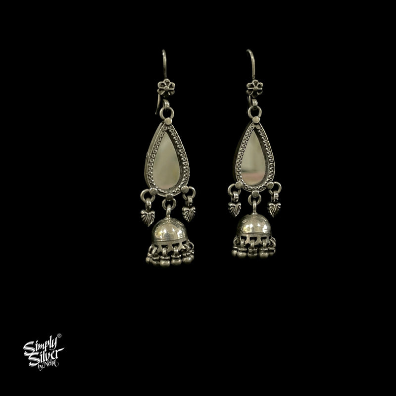 Darpan earrings with Jhumki