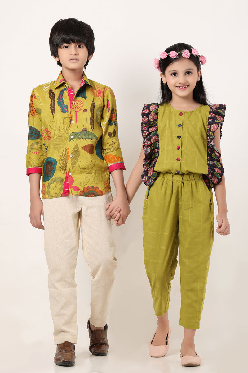 Funny Ferns jumpsuit