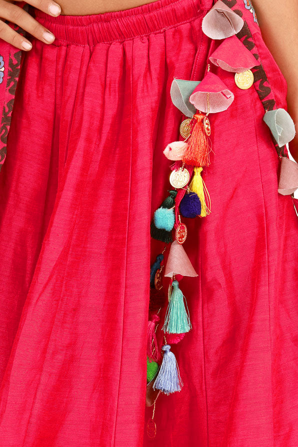 Mahamaya Lehenga Set (Girl)