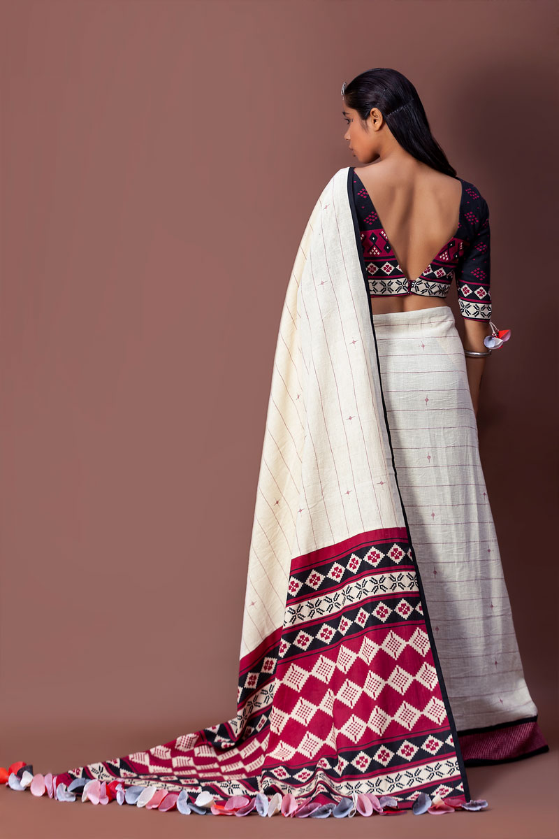 Pugur dune saree
