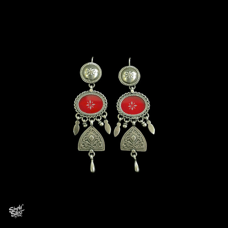 Sindoori earrings