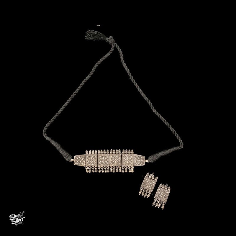 Triveni choker and earring set