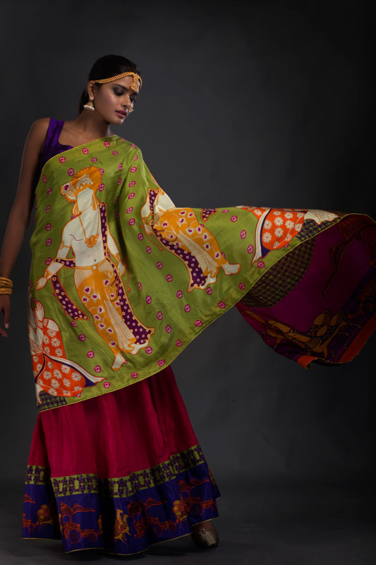 Avyukt Lehenga (set of 3)