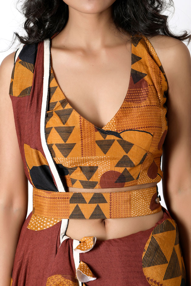 Come a full circle saree