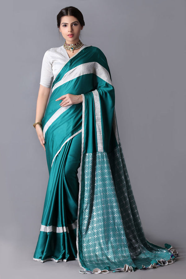 Emerald saree