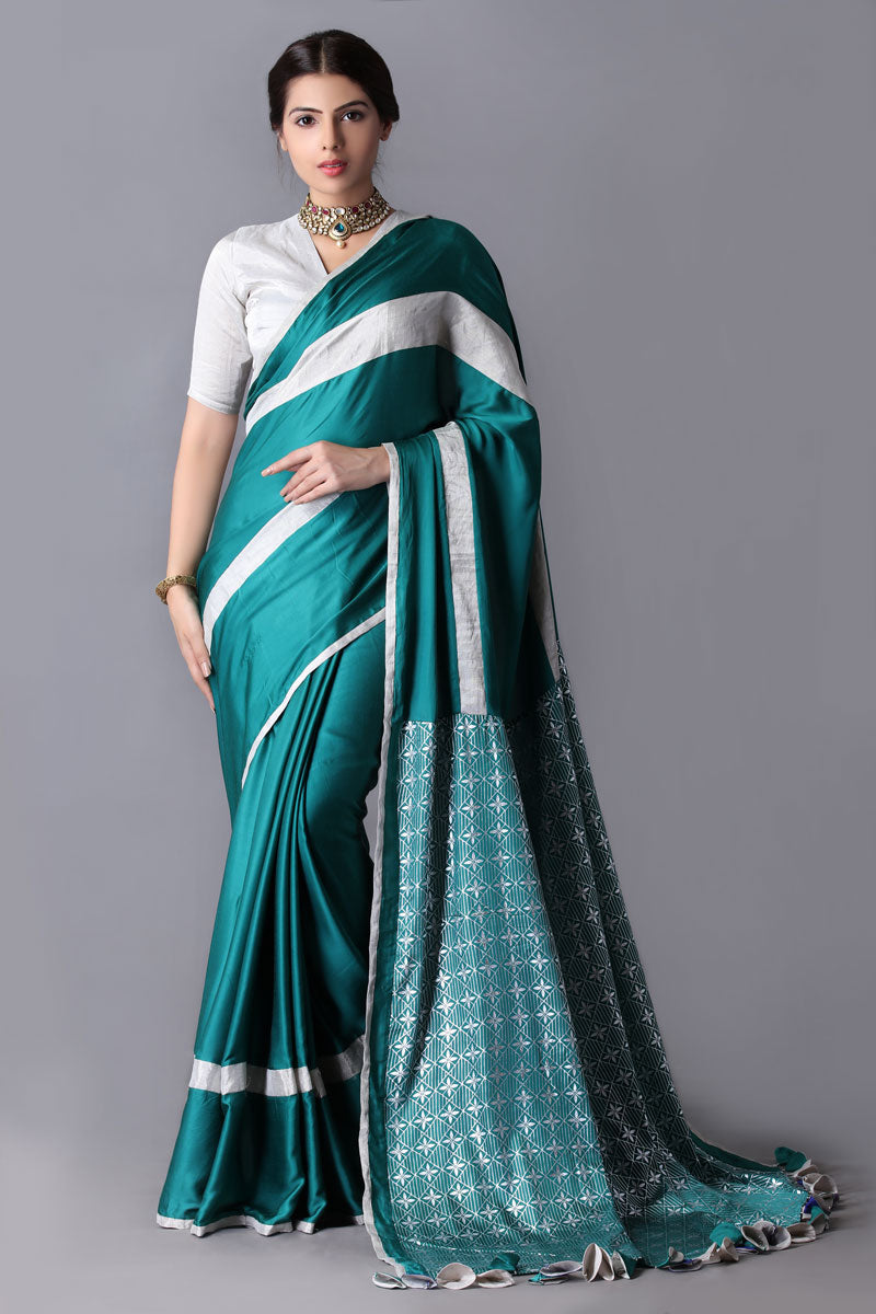 Emerald saree