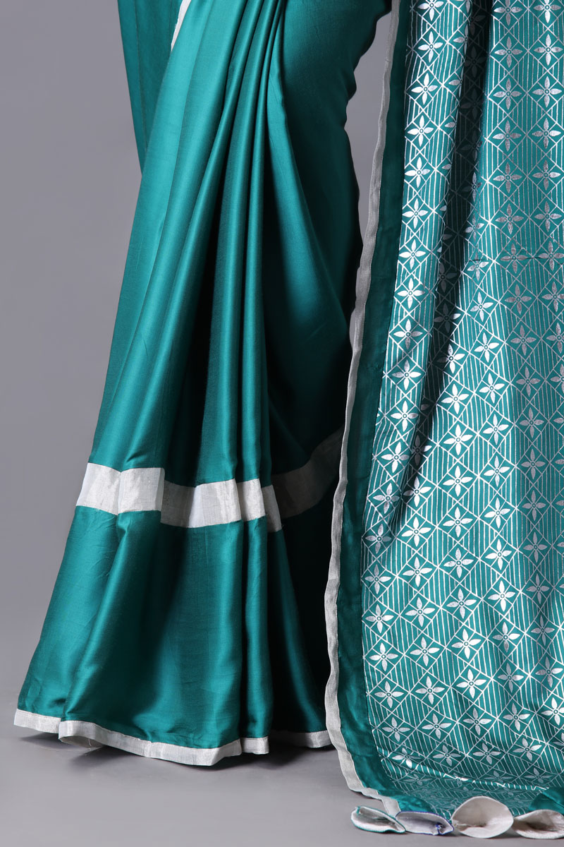 Emerald saree