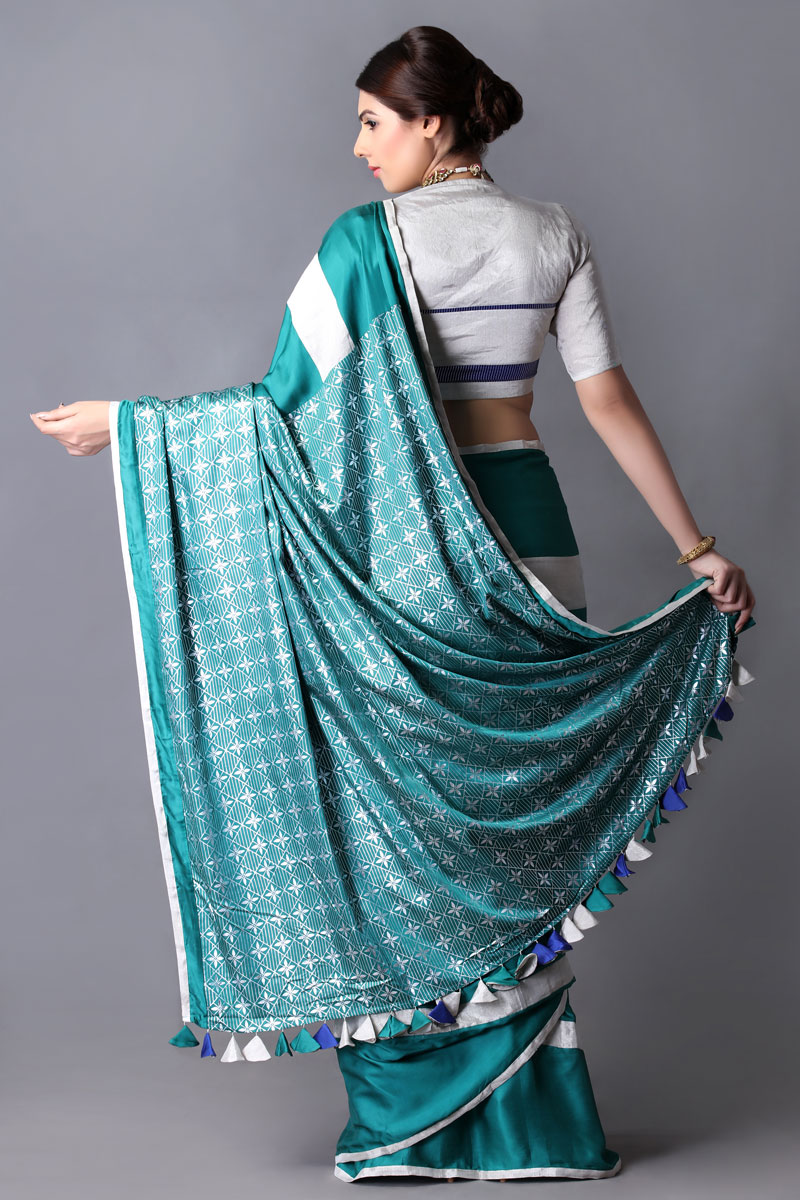 Emerald saree