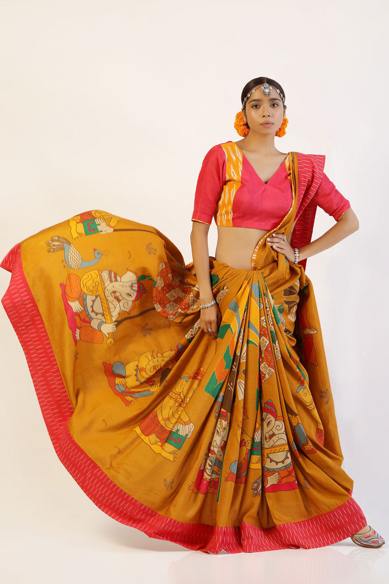 Vakratunda saree