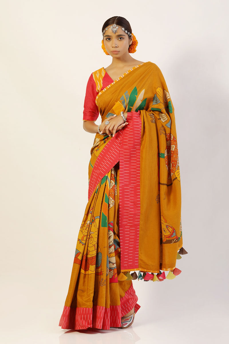 Vakratunda saree