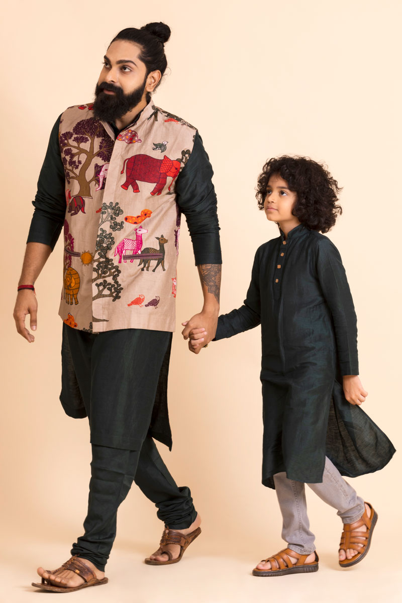 Green Kurta (boy)