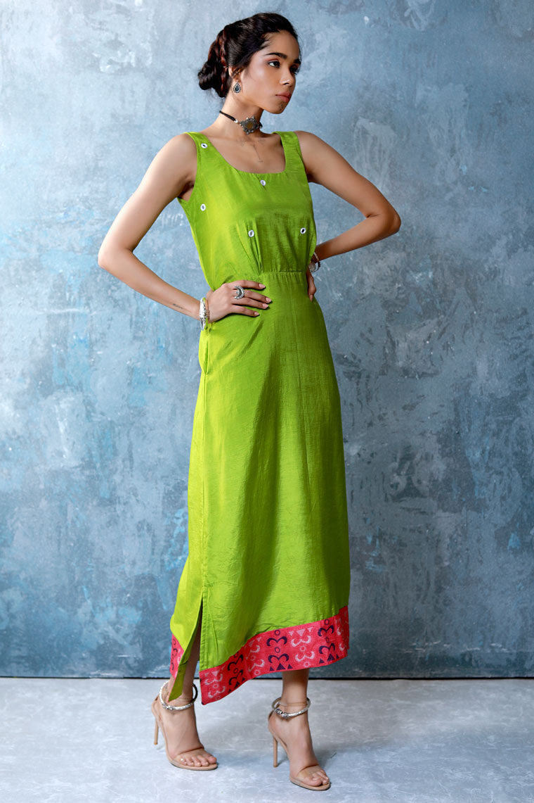 Aaina Lime Dress