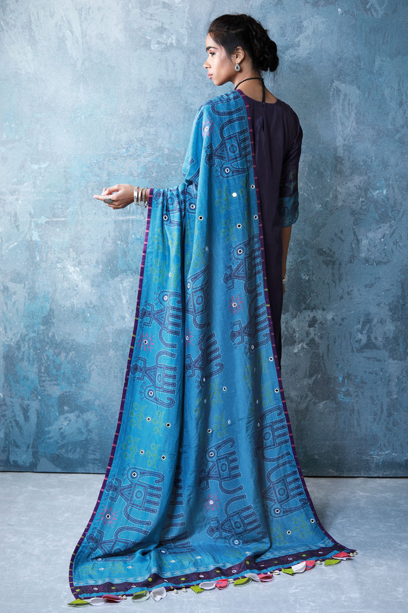 Mahoot dupatta