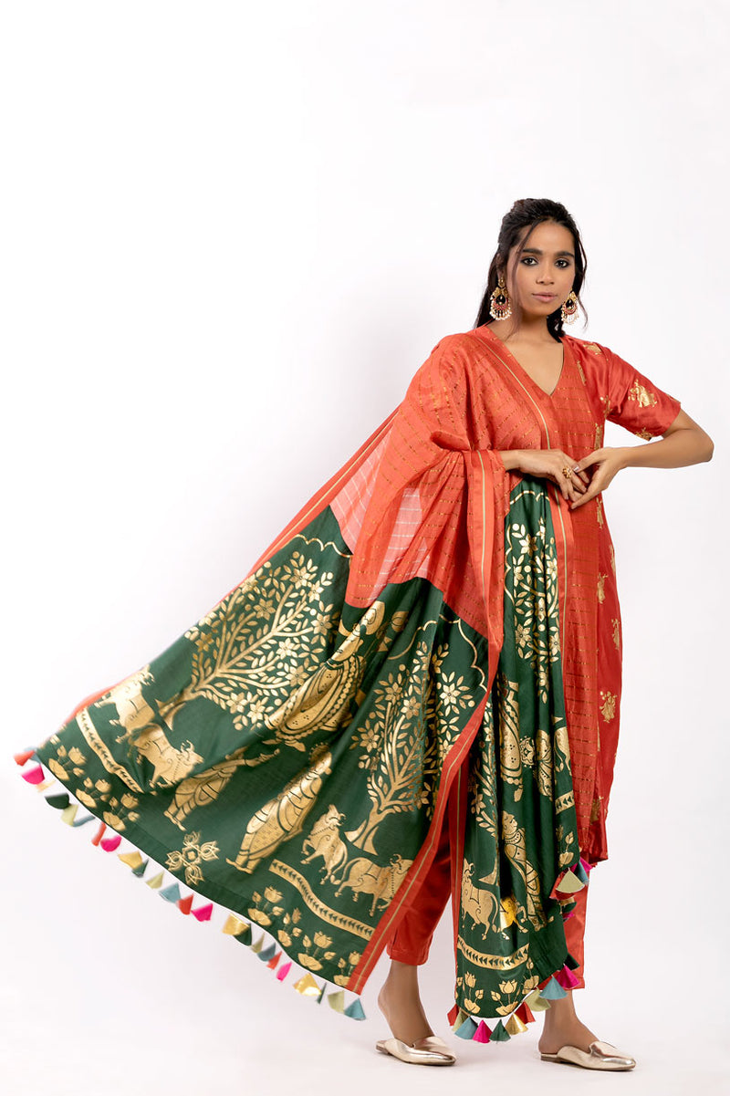 Mangala dupatta