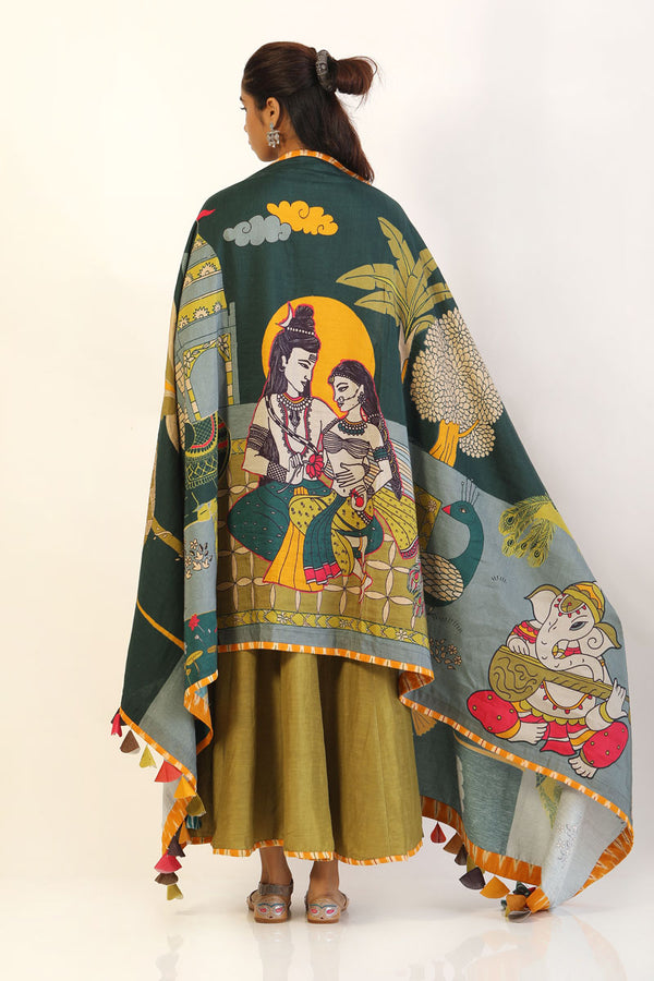 Maheshwara Dupatta