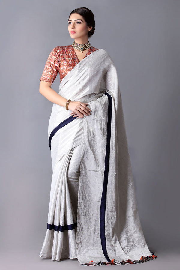 Metallic saree