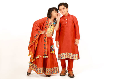 Orange Set of 2 (Boy)