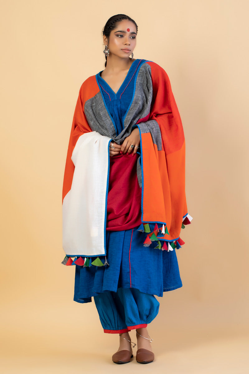 Amber suit with dupatta (set of 3 )