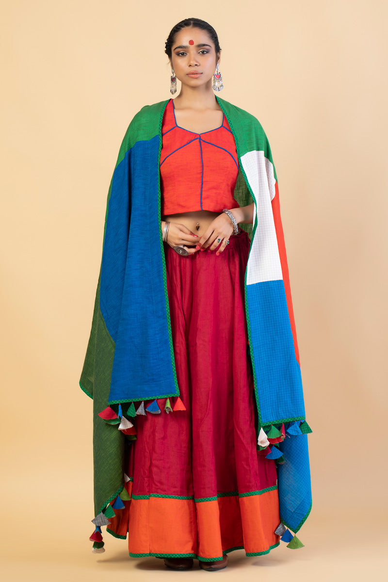 Rakht Lehenga (set of 3)