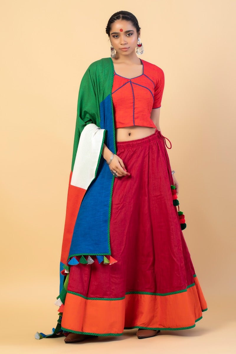 Rakht Lehenga (set of 3)
