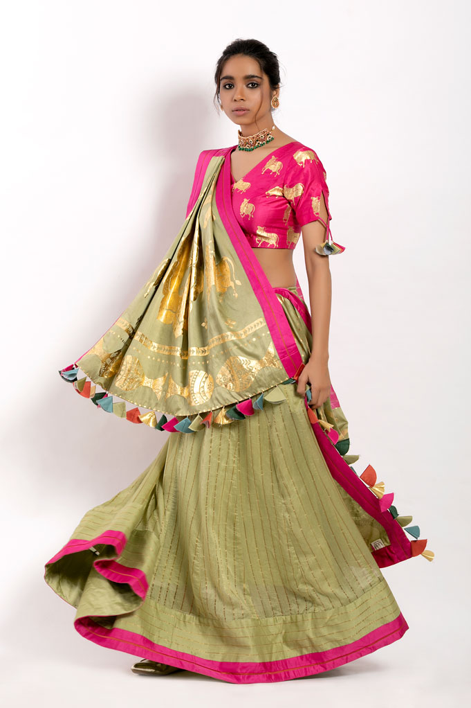 Saree Shopping, Buy Saree, Double Color Saree, kanchipuram pattu sarees, half  sarees for girls, pure silk