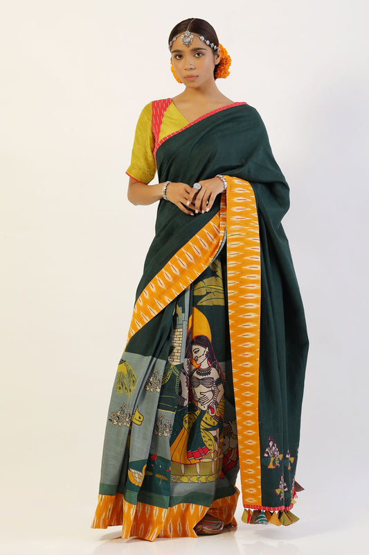 Maheshwara saree