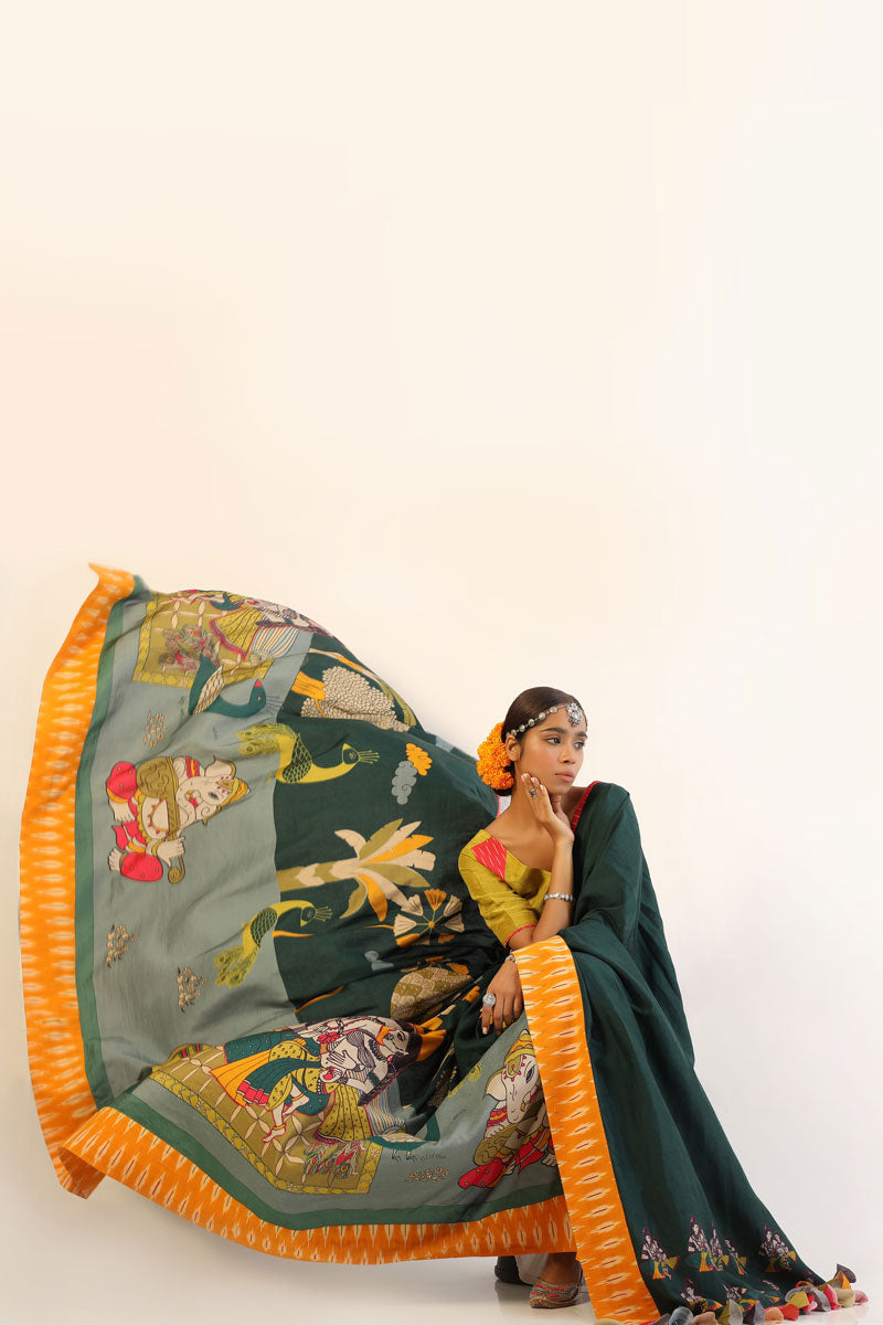 Maheshwara saree