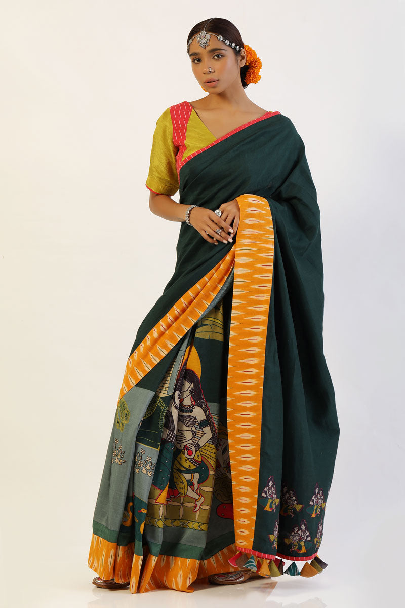 Maheshwara saree