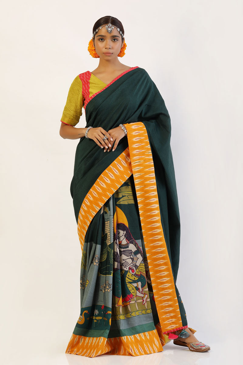 Maheshwara saree