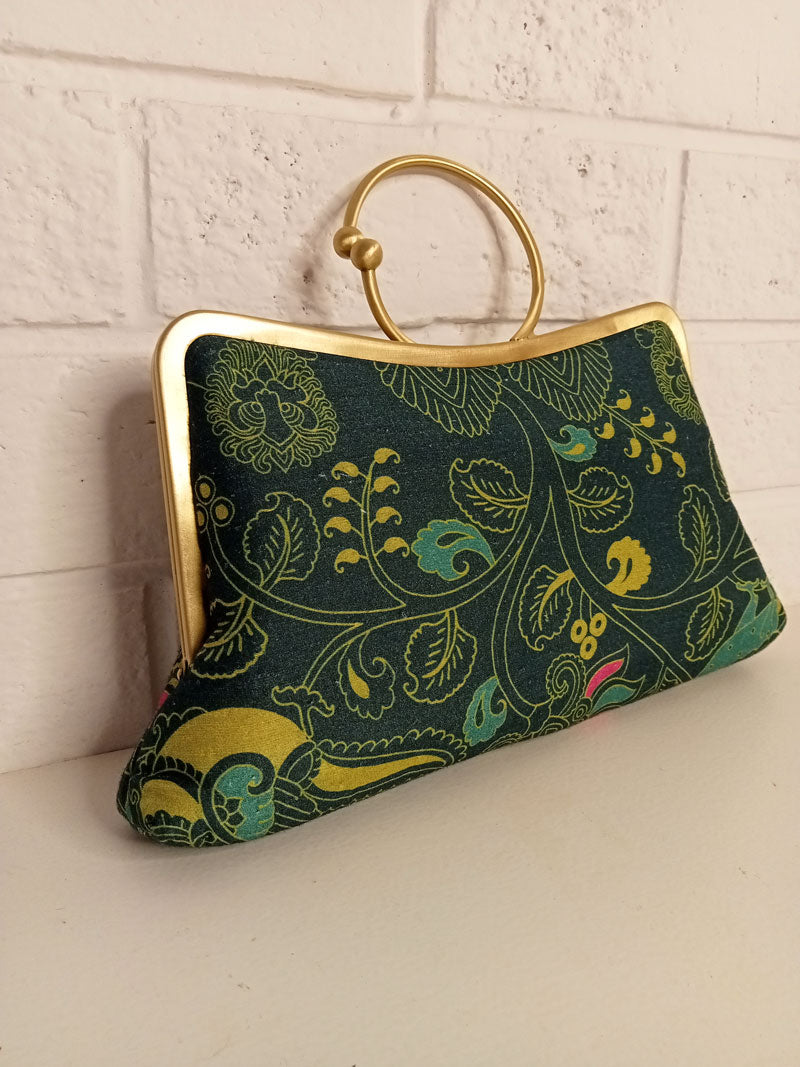 Tree of Life Clutch- Green