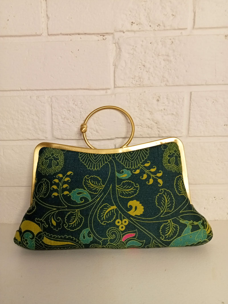 Tree of Life Clutch- Green