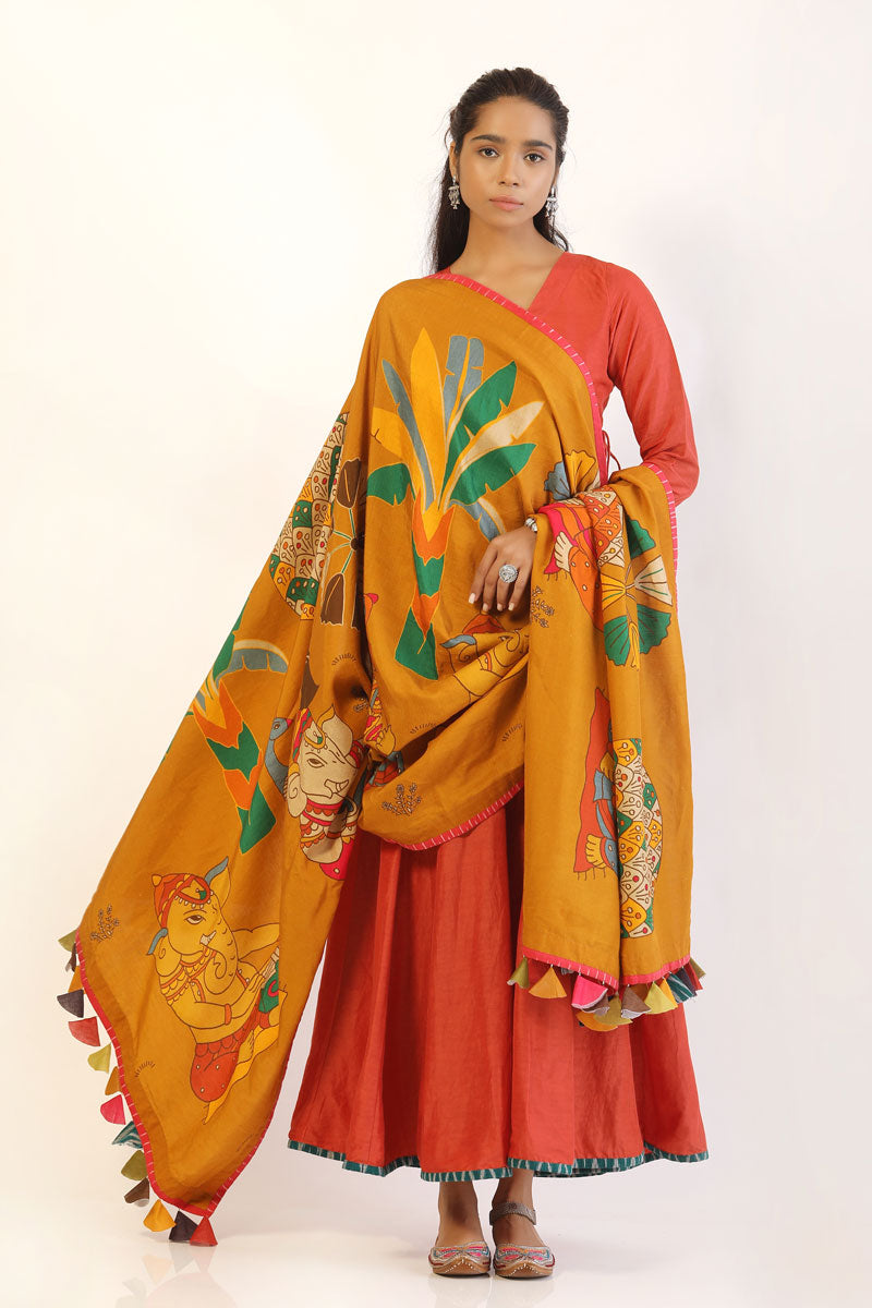 Vakratunda dupatta